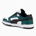 PUMA RBD Game Low scarpe puma bianco/puma nero/malachite/puma oro 3