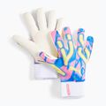 Guanto da portiere PUMA Ultra Ultimate Energy Hybrid ultra blu/allarme giallo/rosa luminoso 4