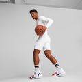Pantaloncini da basket da uomo PUMA Hoops Team Baselayer puma bianco 3