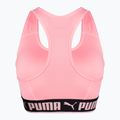 Reggiseno fitness PUMA Mid Impact Strong PM corallo ghiaccio 6