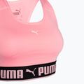 Reggiseno fitness PUMA Mid Impact Strong PM corallo ghiaccio 7