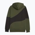 Felpa con cappuccio PUMA Power Cat Uomo mirto 2