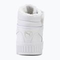 PUMA Carina 2.0 Mid Fur scarpe da bambino puma bianco/grigio svedese 6