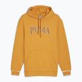 Felpa PUMA Squad Hoodie TR da uomo con cappuccio e tè allo zenzero