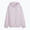 Giacca PUMA ESS Solid Windbreaker Hoodie da donna, nebbia d'uva