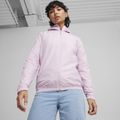 Giacca PUMA ESS Solid Windbreaker Hoodie da donna, nebbia d'uva 3