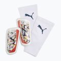 PUMA Neymar JR Ultra Flex Sleeve parastinchi puma bianco/calore caldo/flusso solare/puma nero