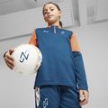 PUMA Neymar JR Creativity 1/4 Zip Top felpa calcio bambino oceano tropicale/caldo 5