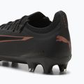 PUMA Ultra Ultimate FG/AG scarpe da calcio puma nero/rame rosa 8