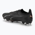 PUMA Ultra Ultimate MxSG scarpe da calcio puma nero / rame rosa 3