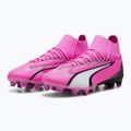 PUMA Ultra Pro FG/AG scarpe da calcio rosa veleno/puma bianco/puma nero 10