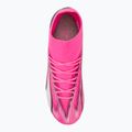 Scarpe da calcio PUMA Ultra Pro FG/AG Jr rosa velenoso/puma bianco/puma nero per bambini 5