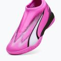 Scarpe da calcio PUMA Ultra Match LL IT+ Mid rosa velenoso/puma bianco/puma nero per bambini 12