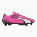 PUMA Ultra Play MxSG scarpe da calcio rosa veleno/puma bianco/puma nero 2