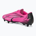 PUMA Ultra Play MxSG scarpe da calcio rosa veleno/puma bianco/puma nero 3