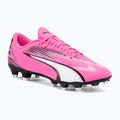 PUMA Ultra Play FG/AG scarpe da calcio rosa veleno/puma bianco/puma nero