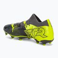 Scarpe da calcio PUMA Future 7 Match Rush FG/AG grigio forte/grigio scuro freddo/elettrico lime 3