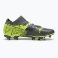 Scarpe da calcio PUMA Future 7 Match Rush FG/AG grigio forte/grigio scuro freddo/elettrico lime 9