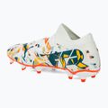 Scarpe da calcio PUMA Future 7 Match Creativity FG/AG white/ocean tropic/turquoise surf/hot heat/sunstream 3