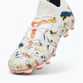 Scarpe da calcio PUMA Future 7 Match Creativity FG/AG white/ocean tropic/turquoise surf/hot heat/sunstream 12