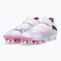Scarpe da calcio PUMA Future 7 Ultimate Rush FG/AG grigio forte/grigio scuro freddo/elettrico lime 10