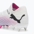 Scarpe da calcio PUMA Future 7 Ultimate Rush FG/AG grigio forte/grigio scuro freddo/elettrico lime 13