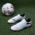 PUMA Future 7 Play FG/AG scarpe da calcio puma bianco/puma nero/rosa 14