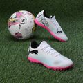 PUMA Future 7 Play TT scarpe da calcio puma bianco/puma nero/rosa 14