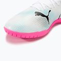 PUMA Future 7 Play IT scarpe da calcio puma bianco/puma nero/rosa 7