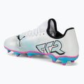 Scarpe da calcio per bambini PUMA Future 7 Play FG/AG puma bianco/puma nero/rosa 3