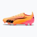 Scarpe da calcio PUMA Ultra Ultimate FG/AG sunset glow/puma nero/sun stream 8