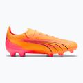 Scarpe da calcio PUMA Ultra Ultimate FG/AG sunset glow/puma nero/sun stream 9