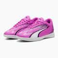 PUMA Ultra Play TT Jr scarpe da calcio per bambini rosa veleno/puma bianco/puma nero 10