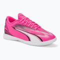 PUMA Ultra Play TT Jr scarpe da calcio per bambini rosa veleno/puma bianco/puma nero