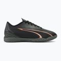 PUMA Ultra Play TT Jr scarpe da calcio per bambini puma nero/rosa rame 2