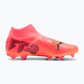 PUMA Future 7 Match+ LL FG/AG sunset glow/puma nero/sun stream scarpe da calcio 9