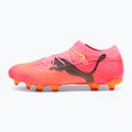 PUMA Future 7 PRO+ FG/AG sunset glow/puma nero/sun stream scarpe da calcio 8