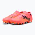 PUMA Future 7 PRO+ FG/AG sunset glow/puma nero/sun stream scarpe da calcio 10