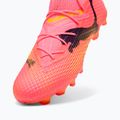 PUMA Future 7 PRO+ FG/AG sunset glow/puma nero/sun stream scarpe da calcio 12