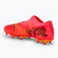 PUMA Future 7 PRO+ FG/AG sunset glow/puma nero/sun stream scarpe da calcio 3