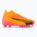 PUMA Ultra Pro FG/AG Jr scarpe da calcio per bambini sunset glow/puma nero/sun stream 2