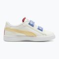 PUMA Smash 3.0 Summer Camp V PS scarpe da bambino bianco caldo/camomilla/puma bianco 10