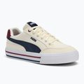 PUMA Court Classic Vulc FS scarpe da bambino bianco caldo/puma marina/mandorla zuccherata