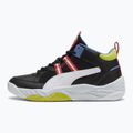 PUMA Rebound Future NextGen puma nero / goccia / lime sheen scarpe 9