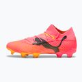 PUMA Future 7 Ultimate FG/AG sunset glow/puma nero/sun stream scarpe da calcio 8