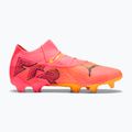 PUMA Future 7 Ultimate FG/AG sunset glow/puma nero/sun stream scarpe da calcio 9