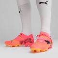 PUMA Future 7 Ultimate FG/AG sunset glow/puma nero/sun stream scarpe da calcio 16