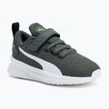 PUMA Flyer Runner V Inf scarpe da bambino grigio minerale/puma bianco/puma nero