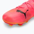 PUMA Future 7 Match FG/AG Jr scarpe da calcio bambino sunset glow/puma nero/sun stream 7