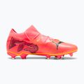 PUMA Future 7 Match FG/AG sunset glow/puma nero/sun stream scarpe da calcio 9